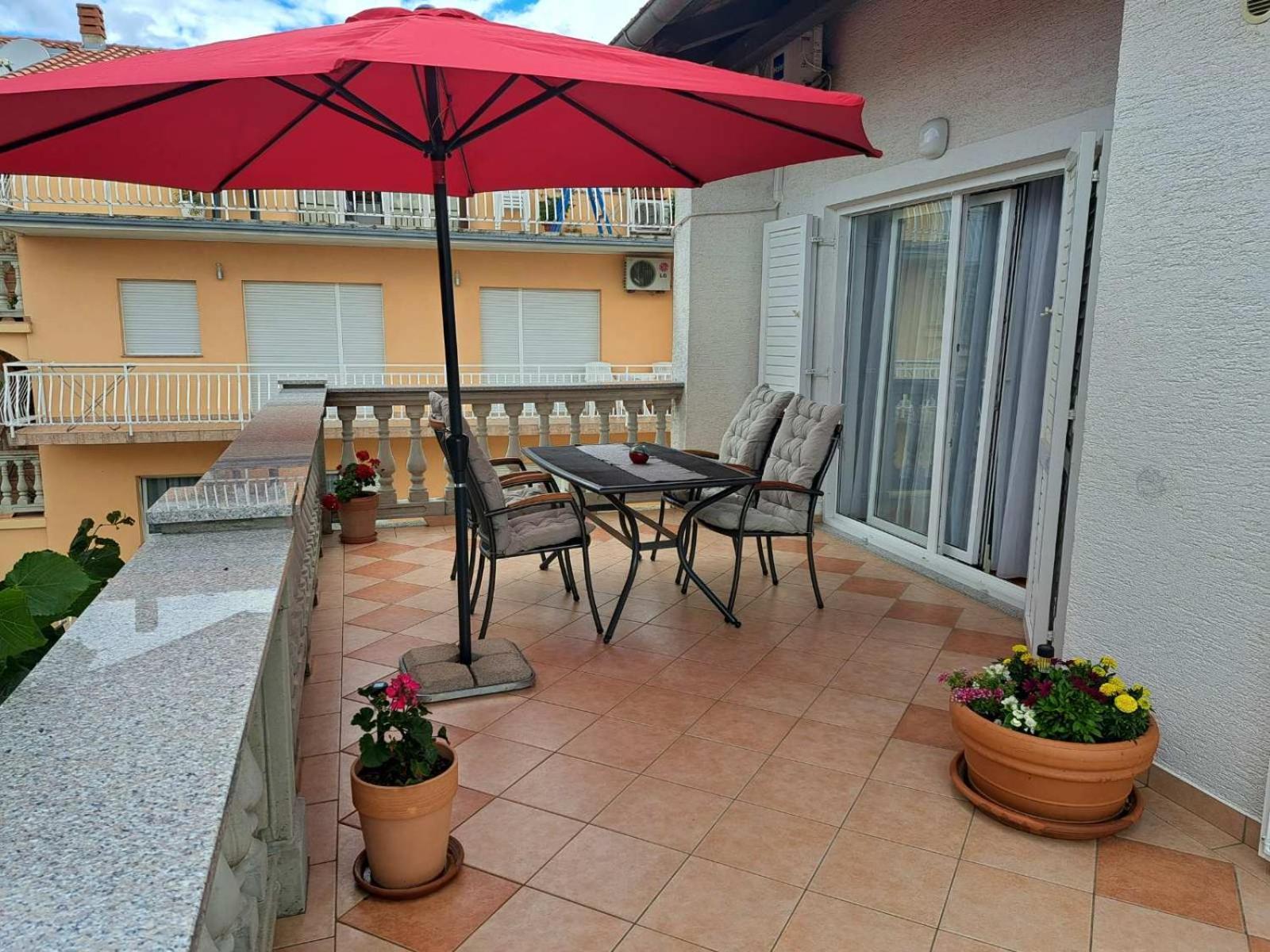 Apartment Nina Novi Vinodolski Exterior foto